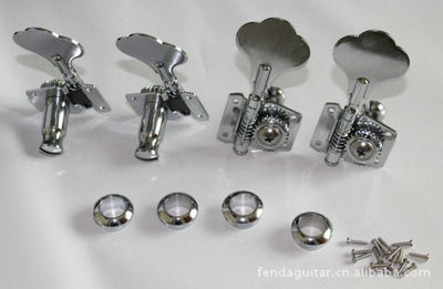 【貝司花形柄弦軸BASS鉻色開放式調(diào)弦器琴頭鈕4個一套】價格,廠家,圖片,樂器配件,惠州市惠陽區(qū)秋長倍音五金電子加工部-